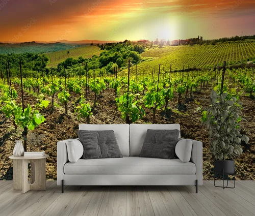 Letnie wino w słonecznych barwach Toskanii