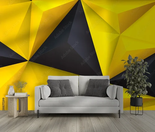 Nowoczesne geometrie w promiennych barwach