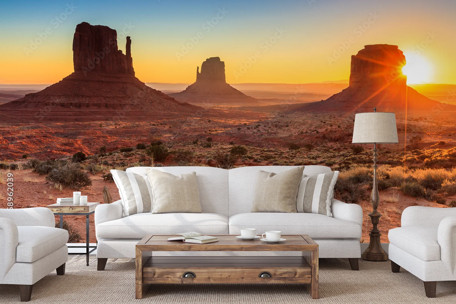 Magiczny zachód słońca w Monument Valley