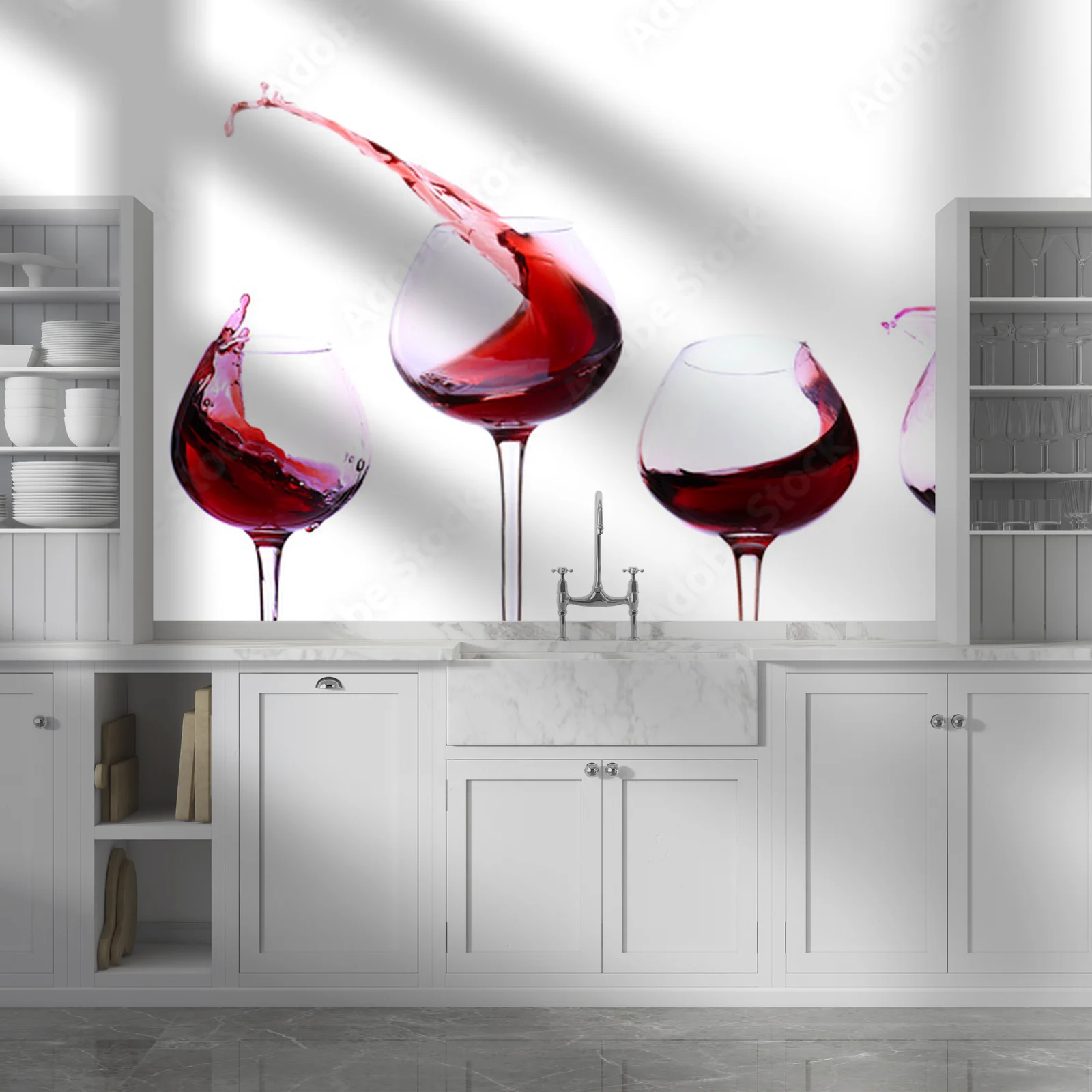 Czerwone wino – dozna ciszy bieli