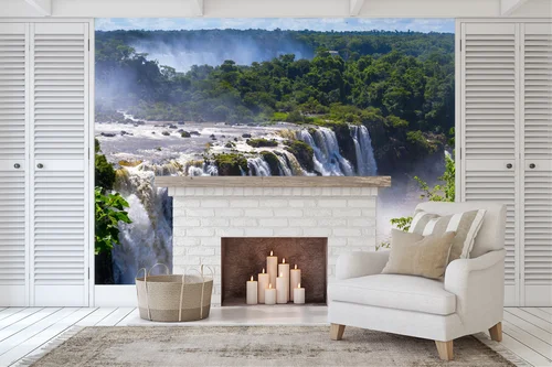 Majestatyczne wodospady Iguazu w amerykańskim raju