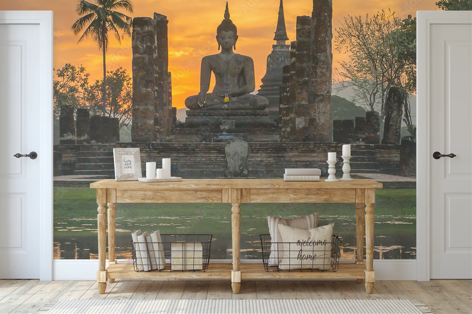 Niezwykła atmosfera świątyni w Sukhothai