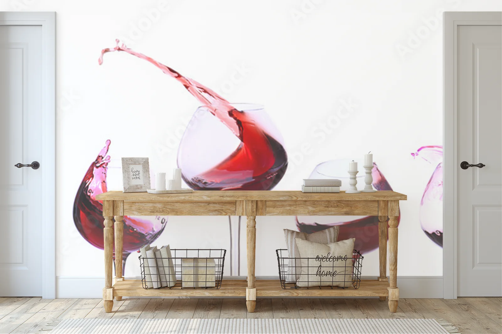 Czerwone wino – dozna ciszy bieli