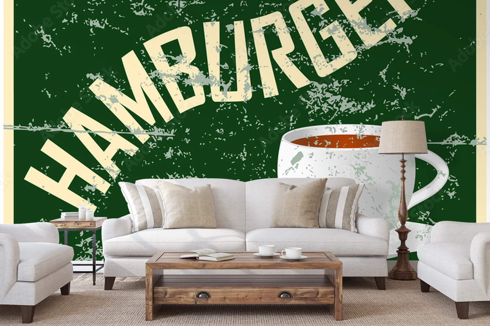 Nostalgiczne znaki z retro hamburgerowego baru