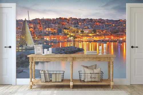 Yachty w Mikrolimano – wieczorna harmonia Aten
