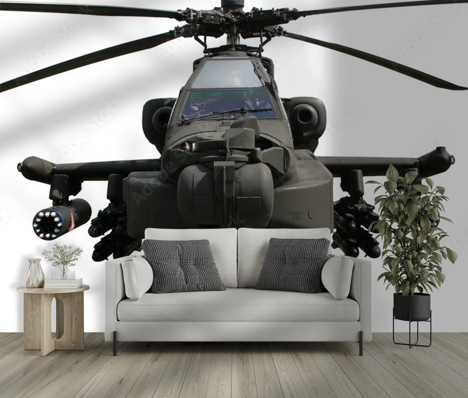 Wzniosła potęga bieli w militarnej elegancji