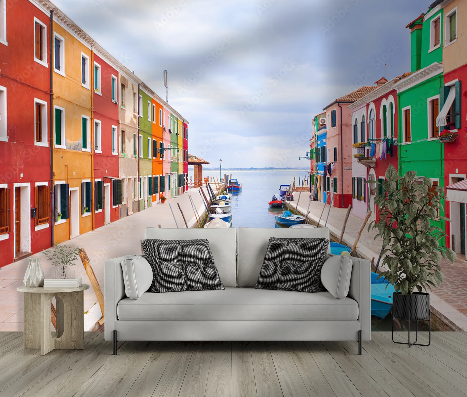 Kolorowy urok wyspy Burano w pastelowych odcieniach