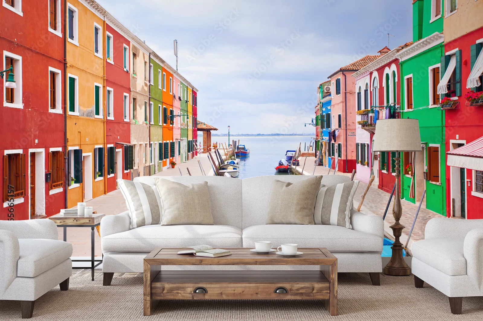 Kolorowy urok wyspy Burano w pastelowych odcieniach