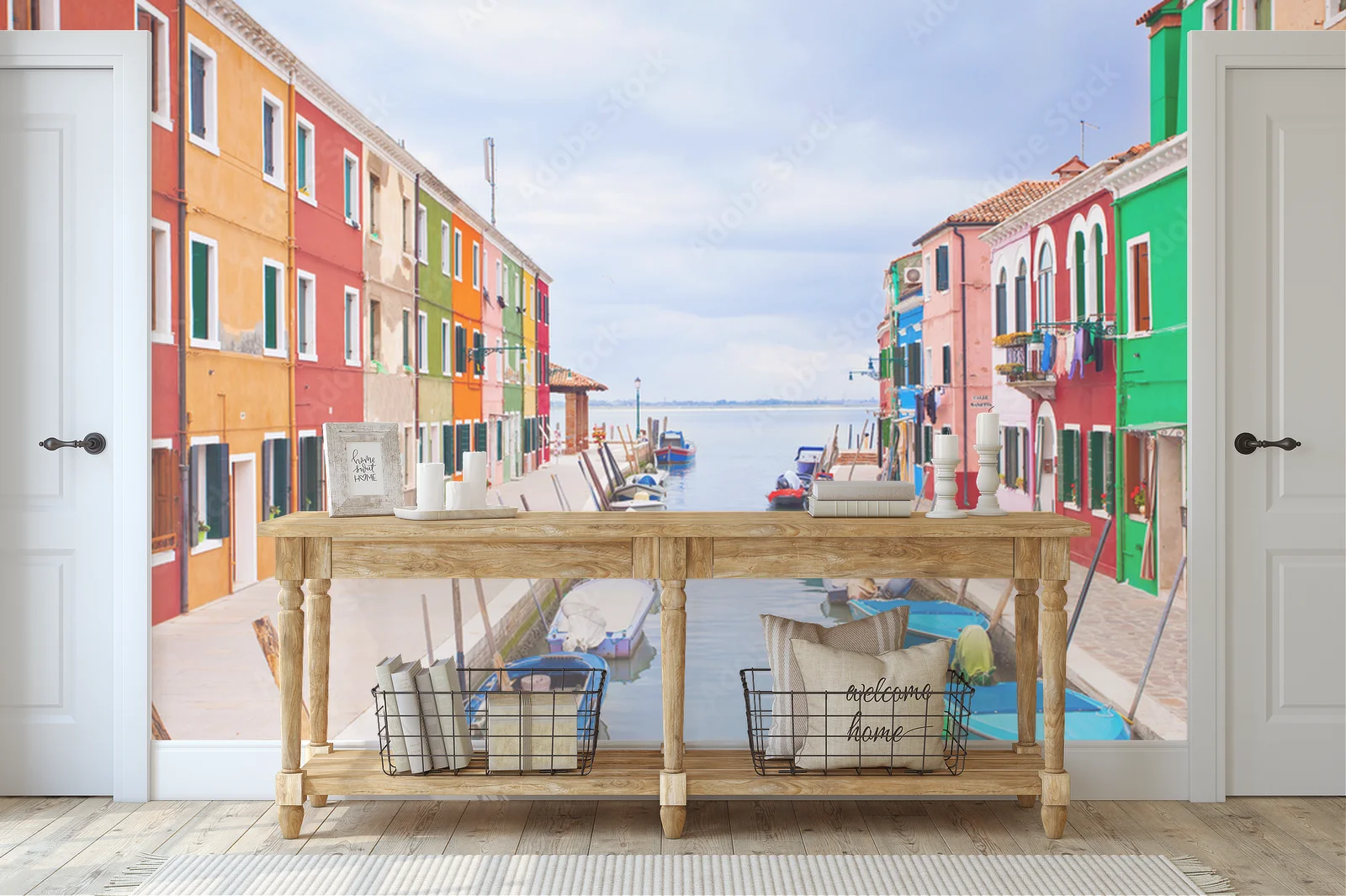Kolorowy urok wyspy Burano w pastelowych odcieniach