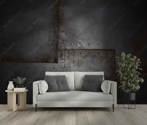 Industrialny urok w stonowanej palecie grunge'u