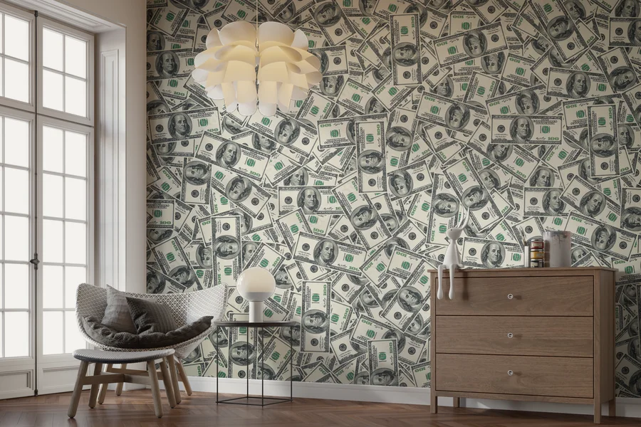 Harmonijna kompozycja pełna amerykańskiego ducha