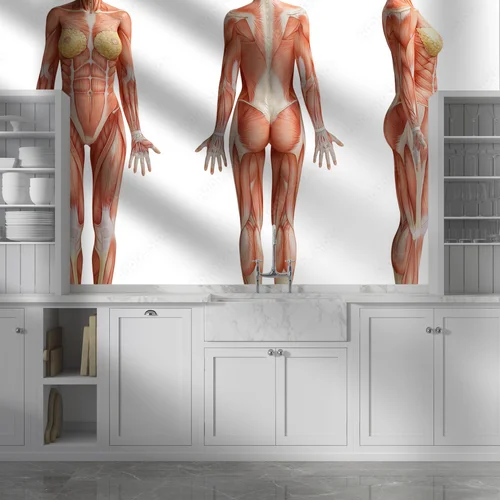 Harmonia kobiecej anatomii w bieli i subtelnych odcieniach