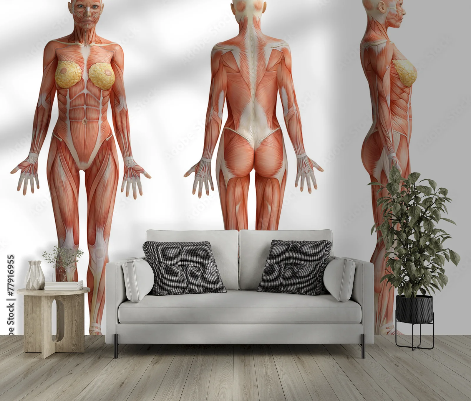 Harmonia kobiecej anatomii w bieli i subtelnych odcieniach