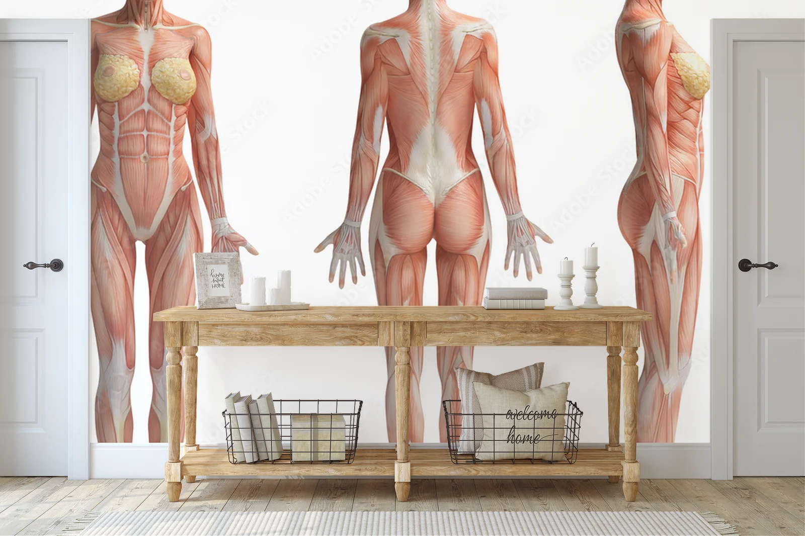 Harmonia kobiecej anatomii w bieli i subtelnych odcieniach