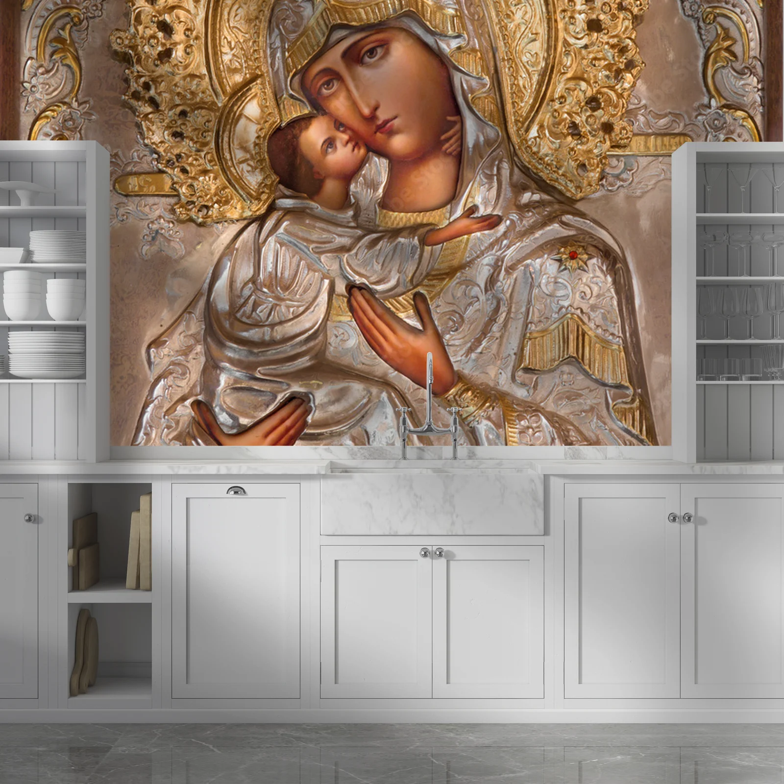 Madonna w złocistych tonach Maryi Magdaleny