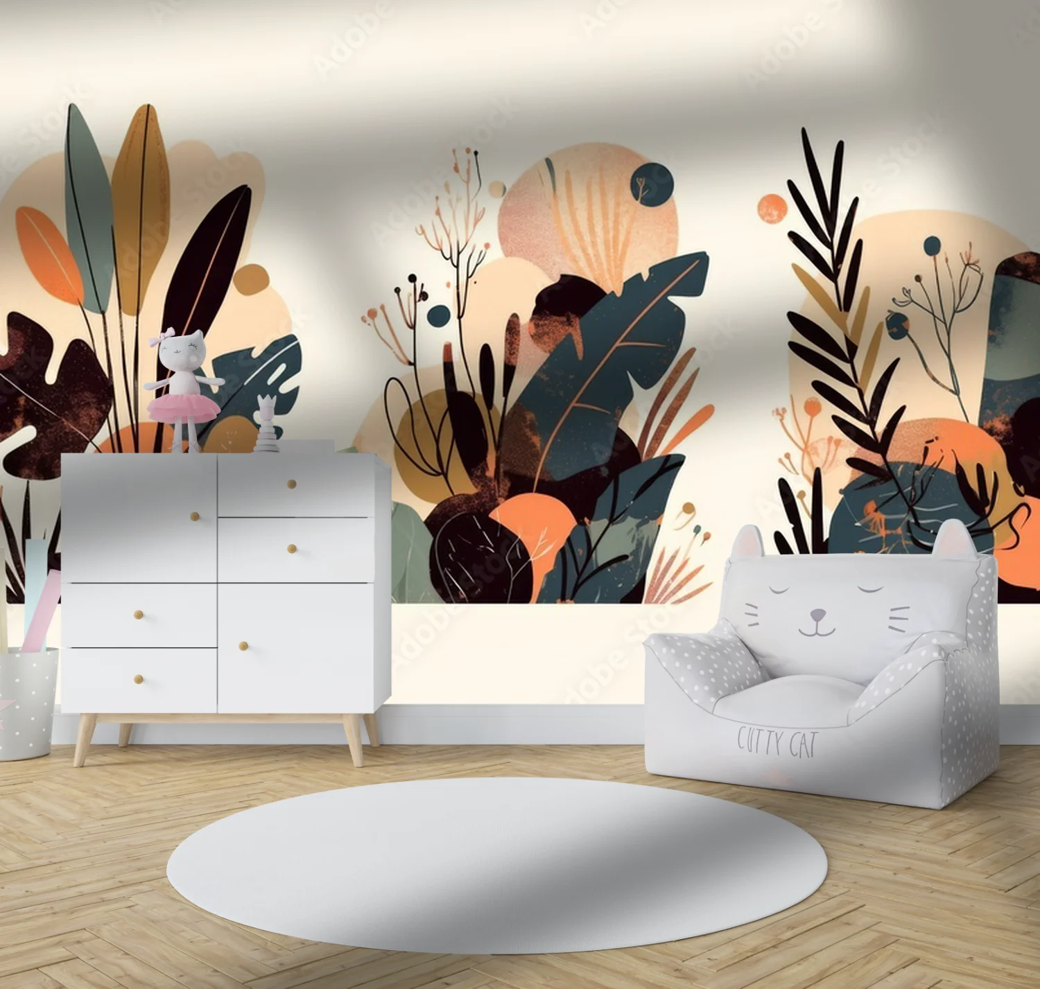 Elegancka boho botanika w pastelowych odcieniach