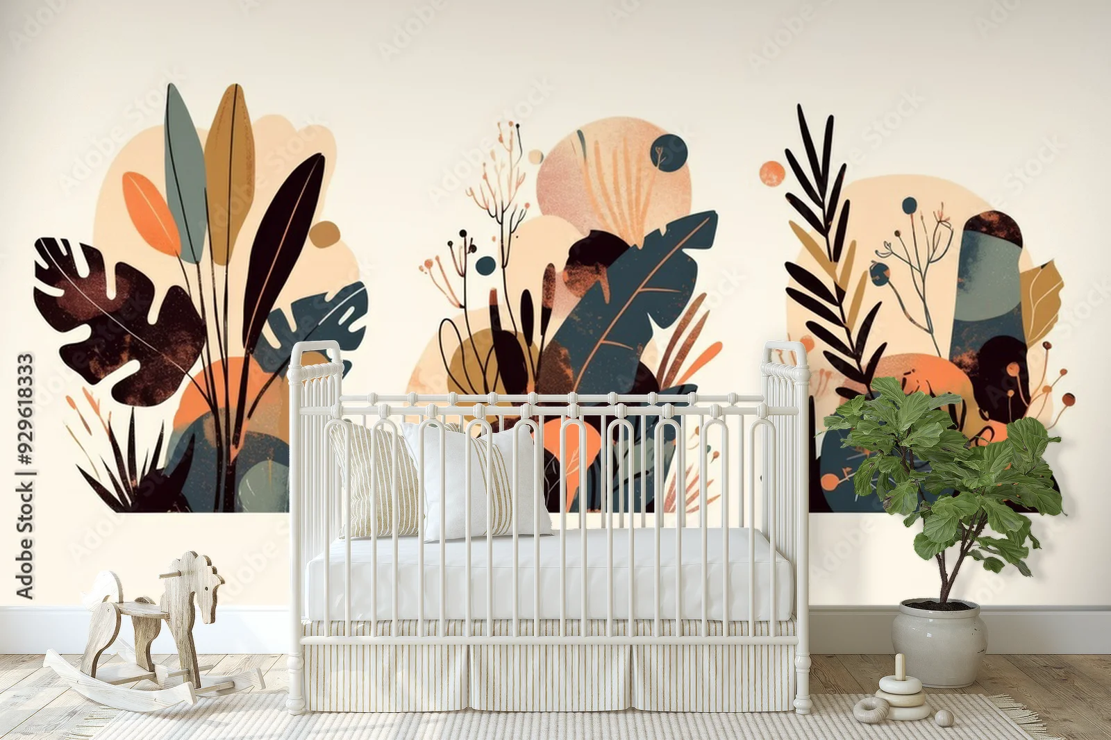 Elegancka boho botanika w pastelowych odcieniach