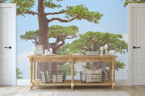Baobab – majestatyczne drzewo życia w błękicie