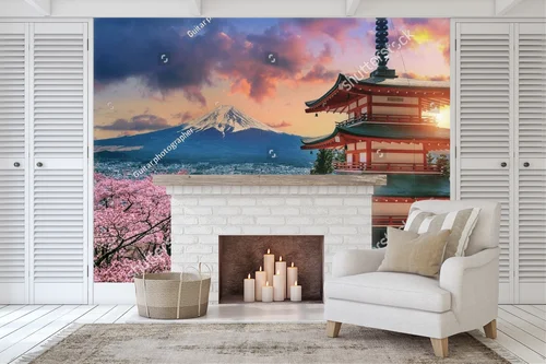 Chwila zachwytu: Pagoda Chureito i Fujisan