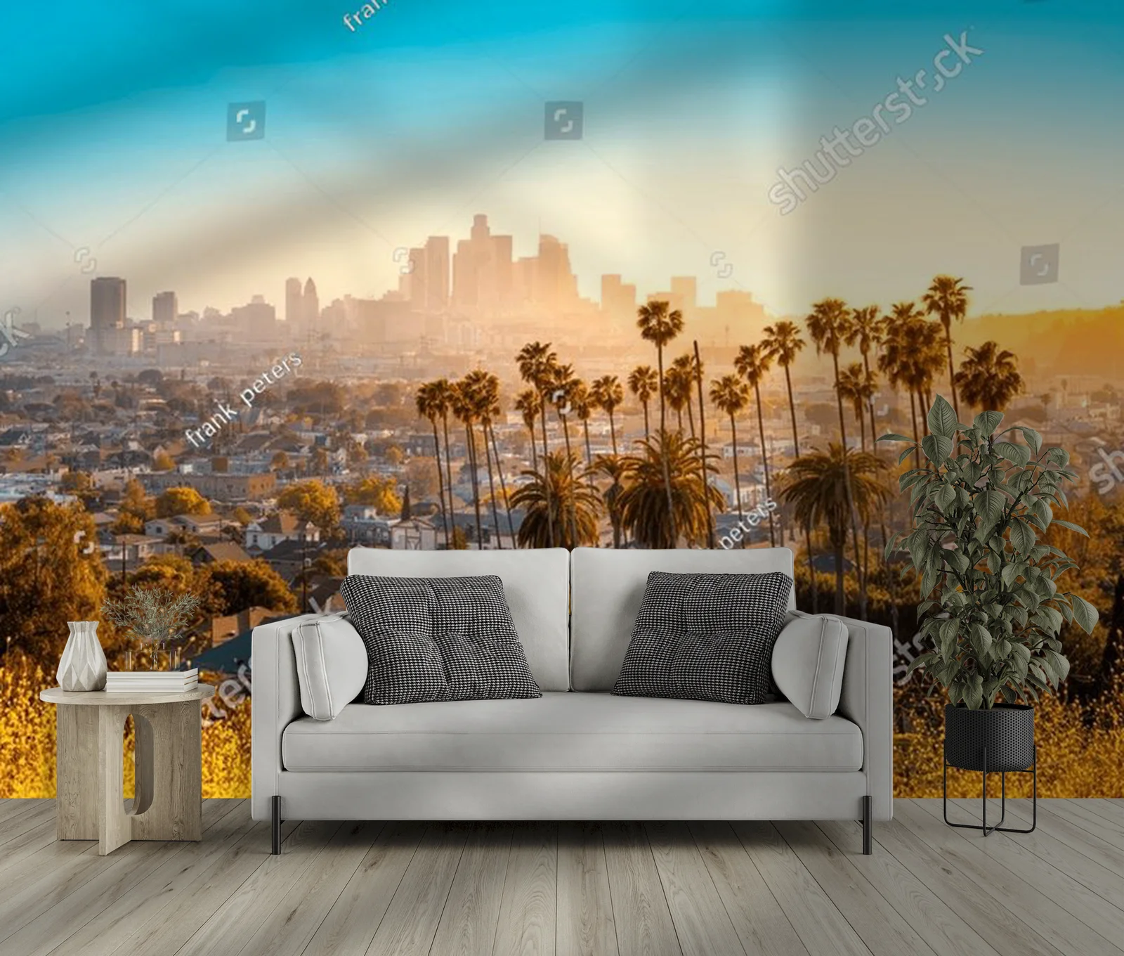 Zachód słońca nad Los Angeles - panorama marzeń