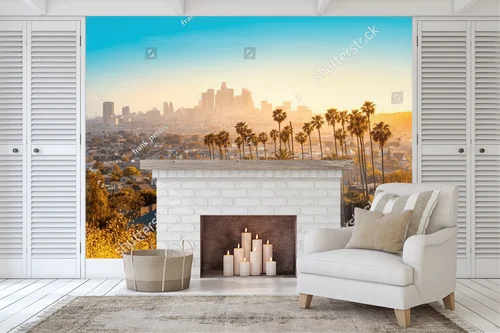 Zachód słońca nad Los Angeles - panorama marzeń