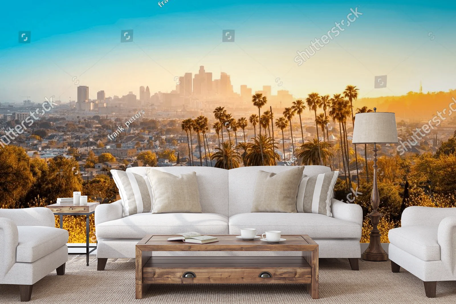 Zachód słońca nad Los Angeles - panorama marzeń