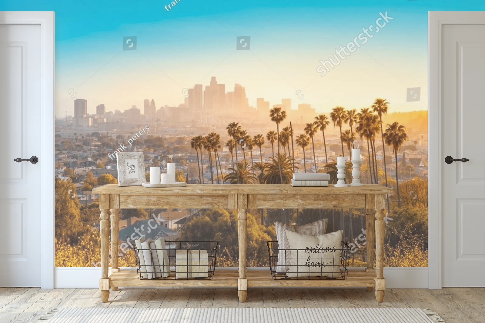 Zachód słońca nad Los Angeles - panorama marzeń