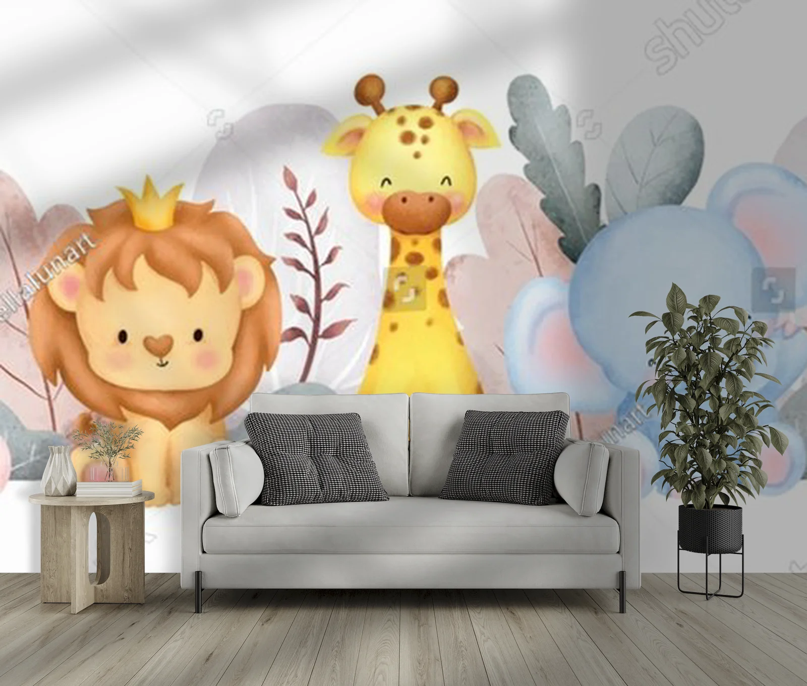 Urocze safari w akwarelowych odcieniach