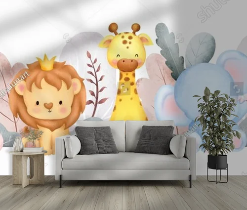 Urocze safari w akwarelowych odcieniach