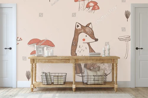 Urokliwe leśne motywy w pastelowych barwach