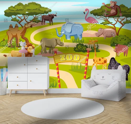 Zabawne Safari: Przygoda w Kolorowym ZOO