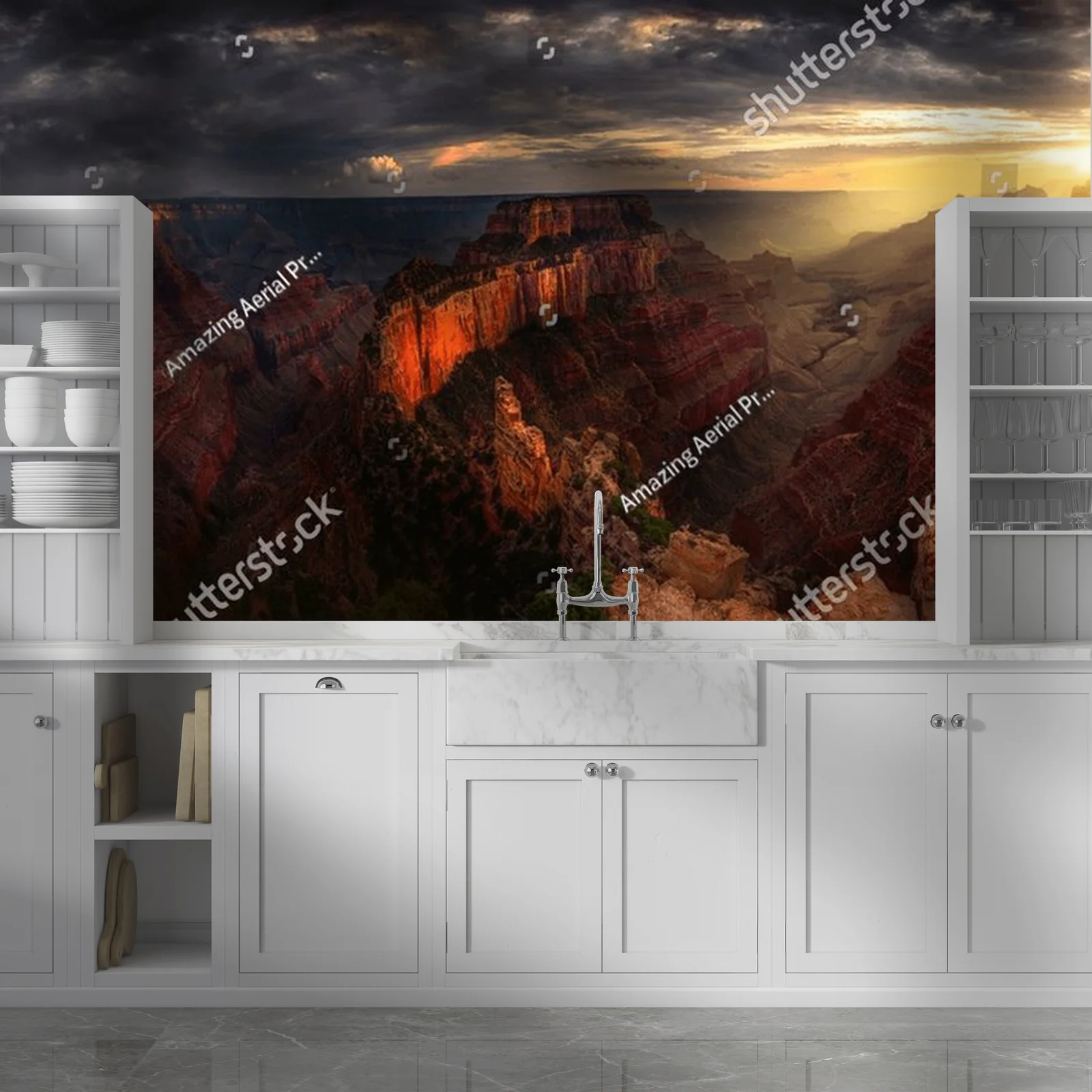 Grand Canyon: Zachód słońca nad czerwoną krainą