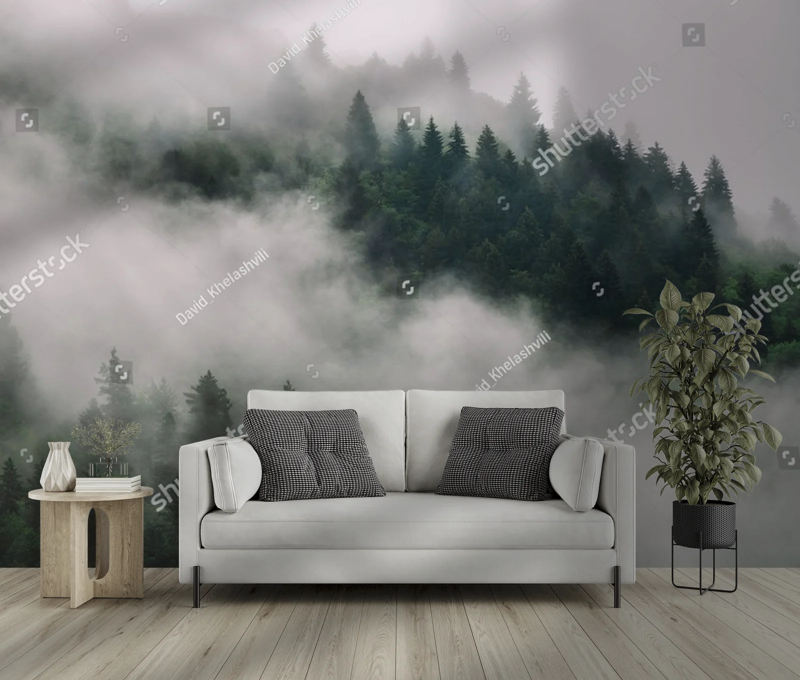 Misty Forest Vibes w górskiej scenerii