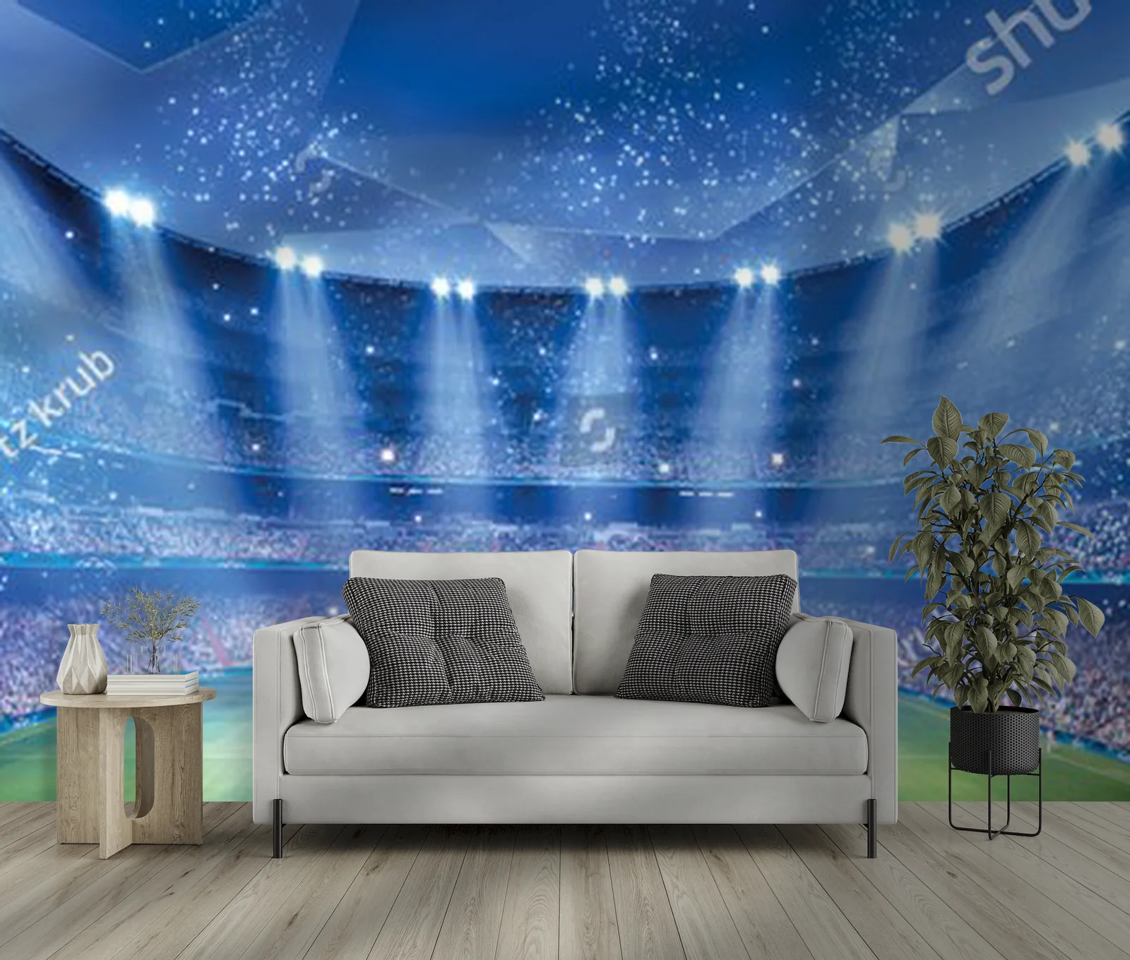 Stadionowy blask nocy w 3D – emocje na boisku
