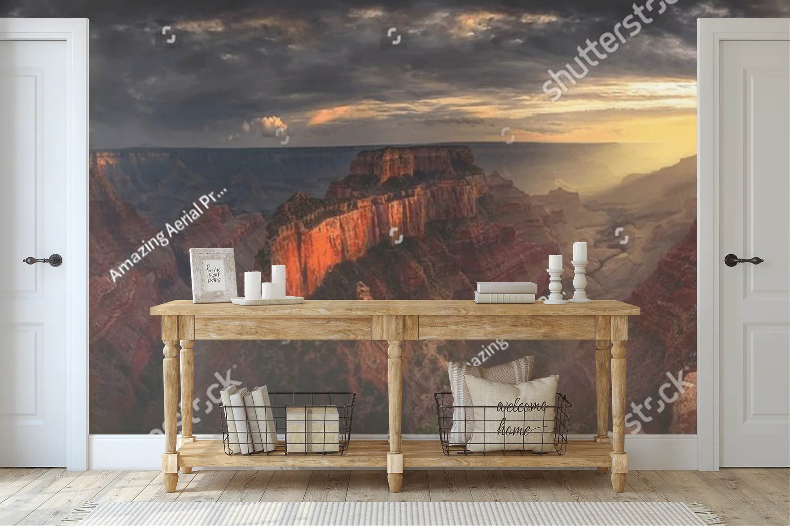 Grand Canyon: Zachód słońca nad czerwoną krainą