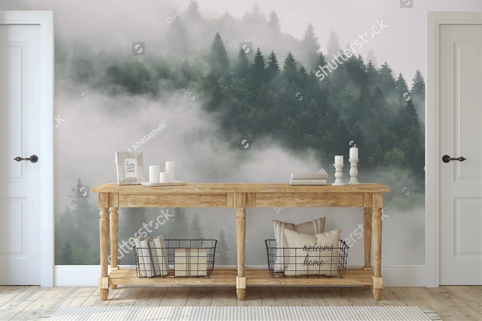 Misty Forest Vibes w górskiej scenerii