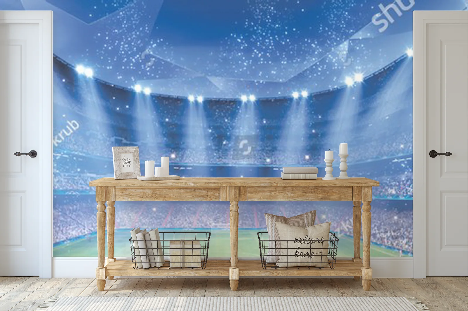 Stadionowy blask nocy w 3D – emocje na boisku