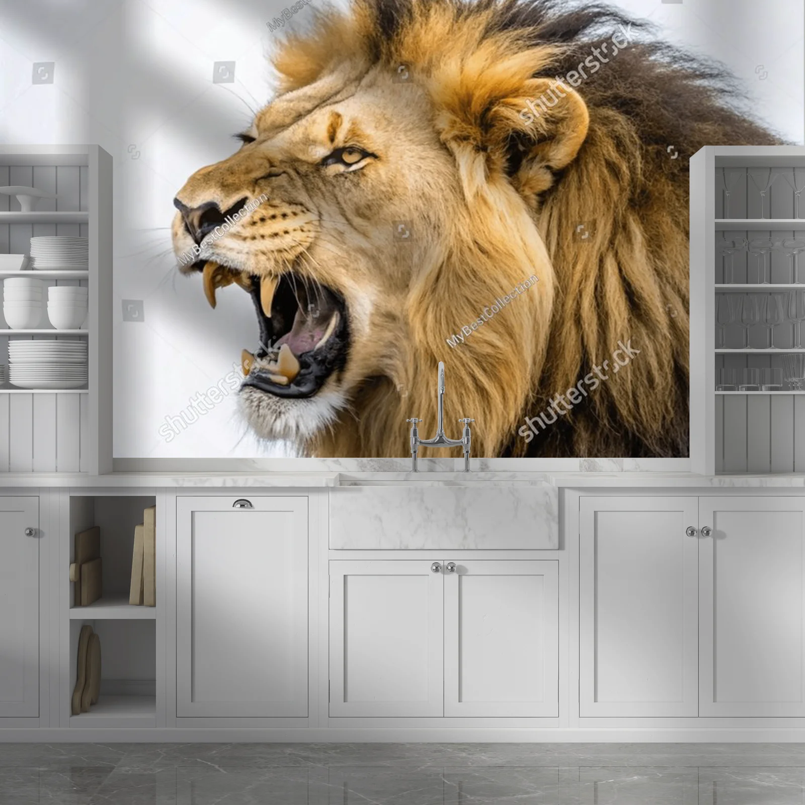 Władca sawanny: Roaring Lion w emocjonalnej aranżacji