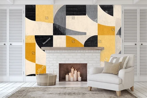 Geometria w pastelowych odcieniach i bohemy
