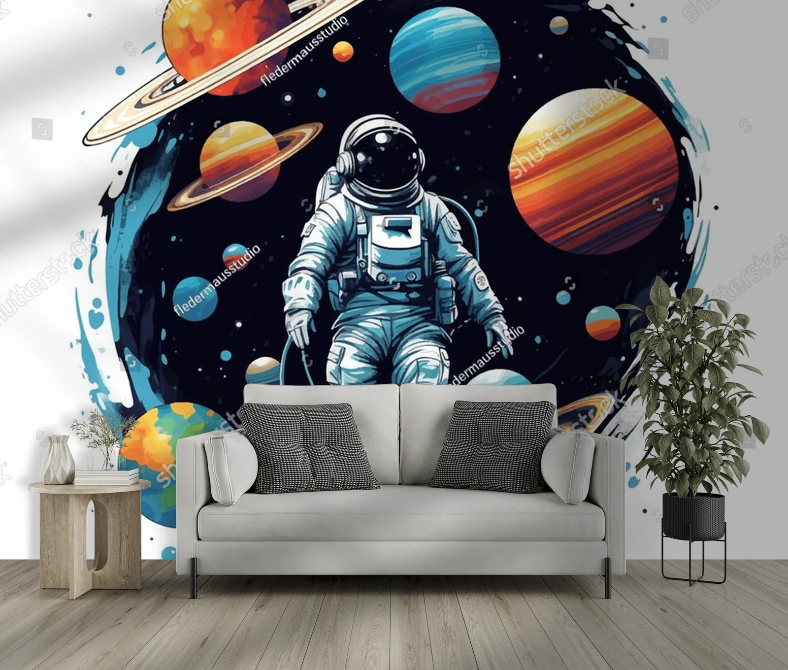 Astronauci i galaktyki: Kosmiczna podróż w bieli