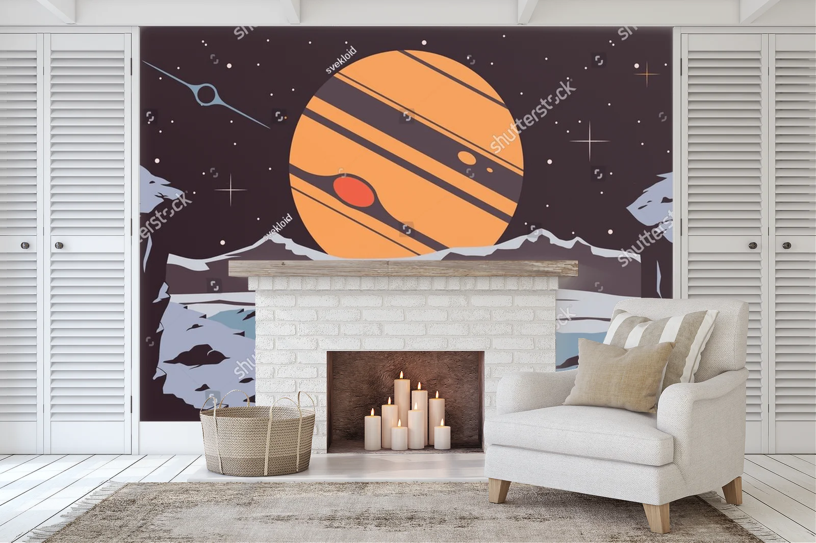 Retro Astronomia w Kolorach Nocy