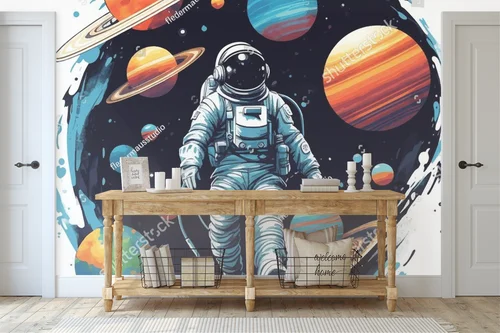 Astronauci i galaktyki: Kosmiczna podróż w bieli