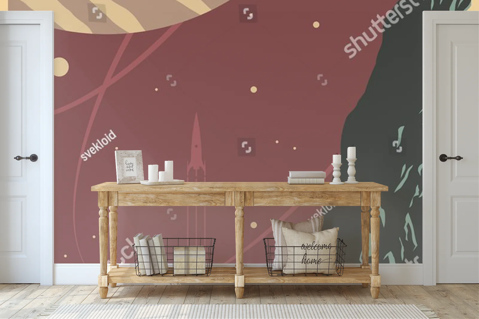 Kosmiczna podróż w retro stylu