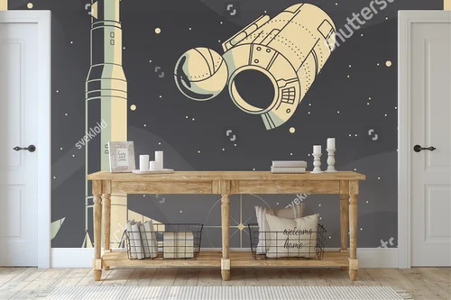 Retro futurystyczna podróż przez kosmiczne bezkresy