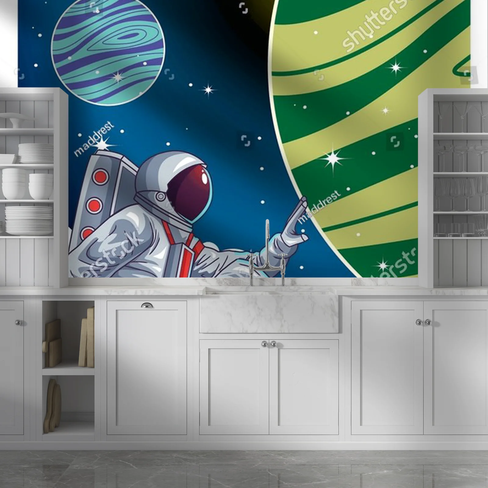 Magiczna podróż astronautów w galaktyce