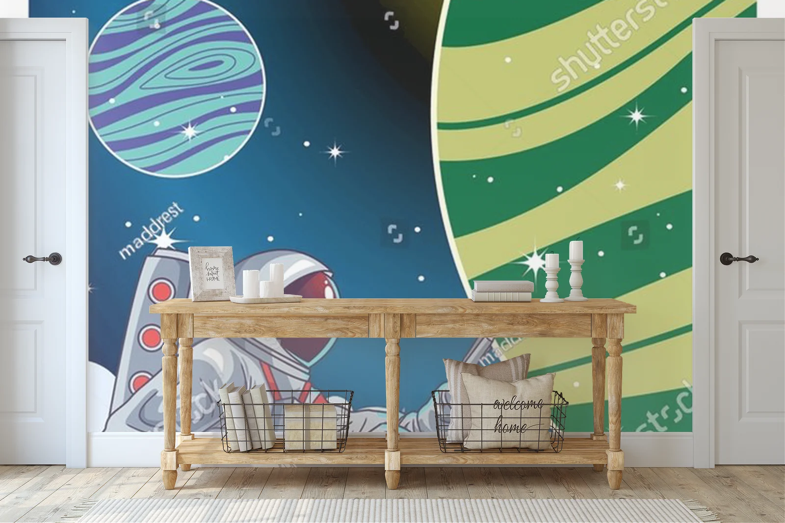 Magiczna podróż astronautów w galaktyce