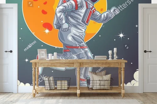 Kosmiczne skaterzy z uśmiechem w galaktyce