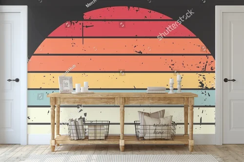Nostalgiczne zachody słońca w retro stylistyce