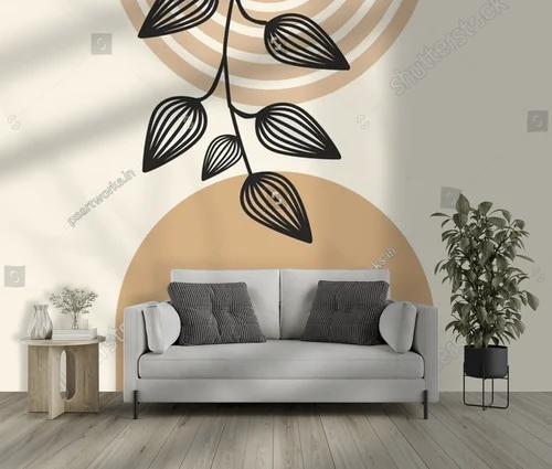Boho Botanika: Elegancka Abstrakcja w Naturze