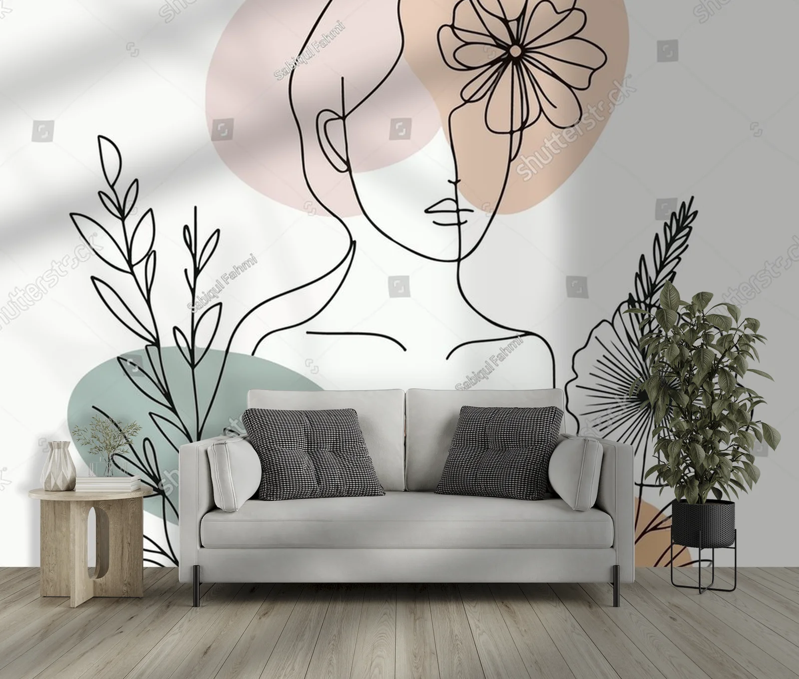 Kwiatowe inspiracje w minimalistycznym stylu